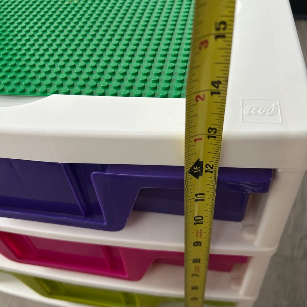 Lego Girls Iris Organizer Storage Container 3 Drawer Bin Friends Colors - Picture 7 of 9